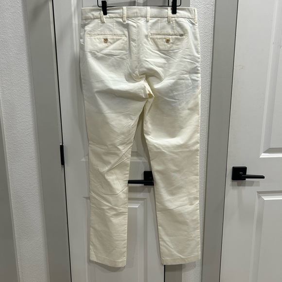 Peter Millar Cream Crown Superior Soft Corduroy Five Pocket Jeans 34 x 34 NWT - Picture 7 of 8